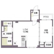 Trinity Shirokaneの間取り画像