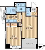クリオ戸越銀座壱番館の間取り画像