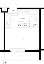 ルーブル品川西小山の間取り画像