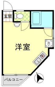 峰マンションの間取り画像