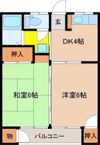 クインテットIの間取り画像