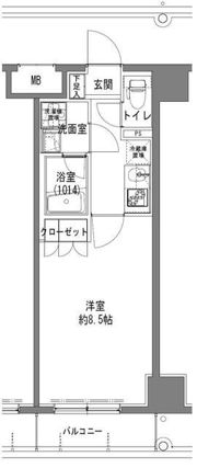 TLRレジデンス大鳥居の間取り画像