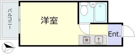 パールシティ中野の間取り画像