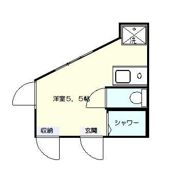 ルームズ中野Aの間取り画像