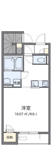 クレイノ姫路玉手Ⅱの間取り画像