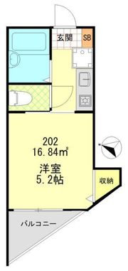 あおばトラスト中落合の間取り画像