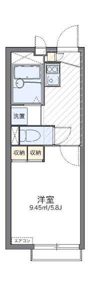 レオパレス啓の間取り画像