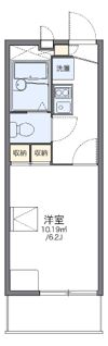 レオパレスベルク八幡の間取り画像