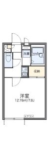 レオパレスOLIVEⅡの間取り画像