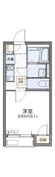 レオネクストパークサイドあおいの間取り画像