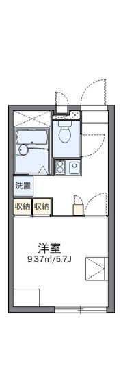 レオパレスガーデンコートJの間取り画像
