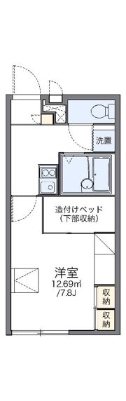 レオパレスR S Cの間取り画像