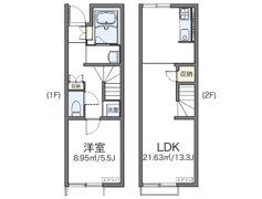 レオネクストOHANAの間取り画像