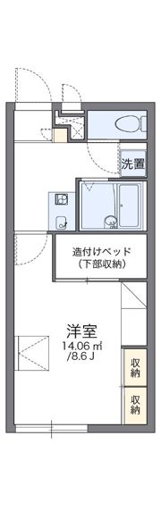 レオパレスA＆Rの間取り画像