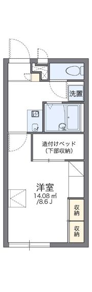 レオパレスNorth palの間取り画像