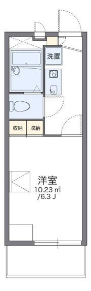 レオパレスKellyの間取り画像