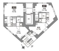 FABRIC東長崎Residenceの間取り画像