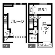 X(クロス)ステージ美園の間取り画像