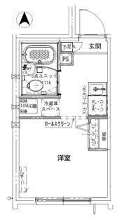 CREAL住吉Ⅱの間取り画像
