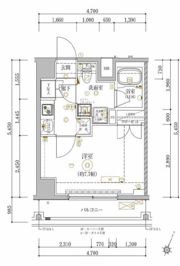 ベルシード門前仲町Ⅱの間取り画像