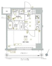 ベルシード門前仲町Ⅱの間取り画像