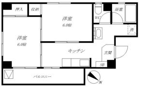 メゾン金子の間取り画像