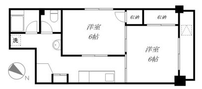 メゾン金子の間取り画像