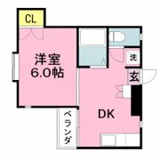 ベルトピア宮崎703の間取り画像