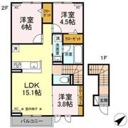 グランペーシュの間取り画像