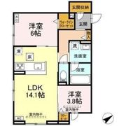 D crest中原の間取り画像