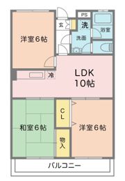 エクレール烏山の間取り画像