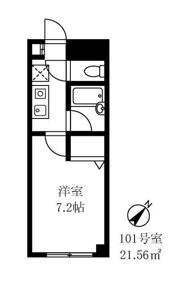 シティヴィラP＆Bの間取り画像