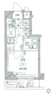 リクレイシア菊川の間取り画像