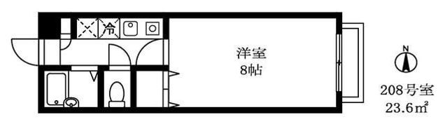 エクセル祐天寺の間取り画像