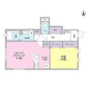 テラス アルビレオの間取り画像