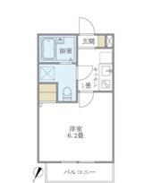 ミニョン若林の間取り画像