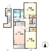 CASAⅠの間取り画像