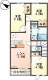 サンタプレイスⅦの間取り画像