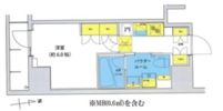 アジールコート北品川の間取り画像