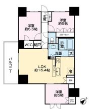 レーベン葵常磐町 CAPITAL TOWERの間取り画像