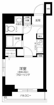 ヴァレッシア秋葉原シティの間取り画像