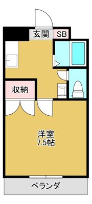ビューテラスの間取り画像
