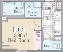 Reve Residence 白金台Ⅱの間取り画像