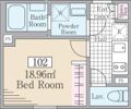 Reve Residence 白金台Ⅱの間取り画像