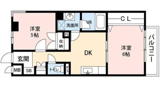 ロワイヤル東井堀12の間取り画像