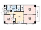 ロワイヤル東井堀12の間取り画像