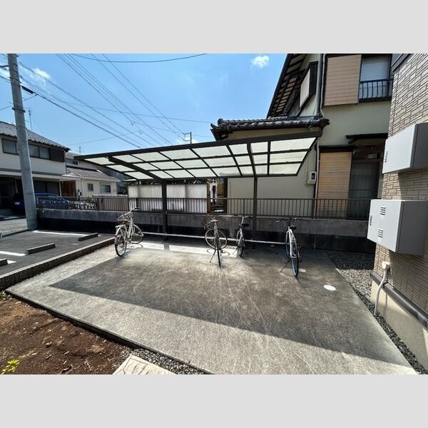 近くに駐輪場あり