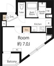 HY’s flat 糀谷の間取り画像