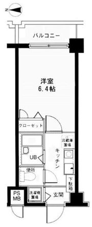 メインステージ椎名町の間取り画像