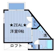 ハイム山下の間取り画像